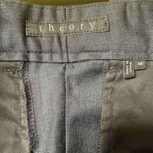 THEORY Women’s Dress Pants Blue Size 30 - Picture 11 of 11